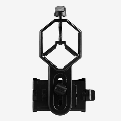 Adaptateur smartphone universel exotelos SVBONY en aluminium noir pour télescopes et jumelles