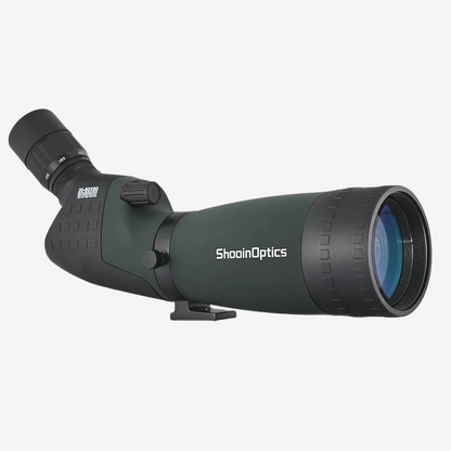 Longue-vue exotelos Shooin 20-60x80 HD vert olive avec prisme BAK-4 pour observation ornithologique et chasse
