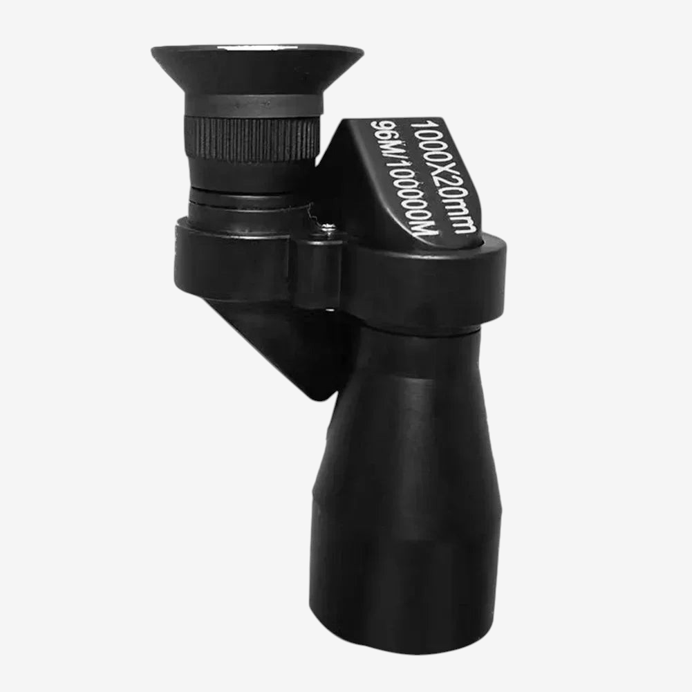 Monoculaire de poche noir exotelos 8x20 ultra-compact pour randonnée et observation de la nature
