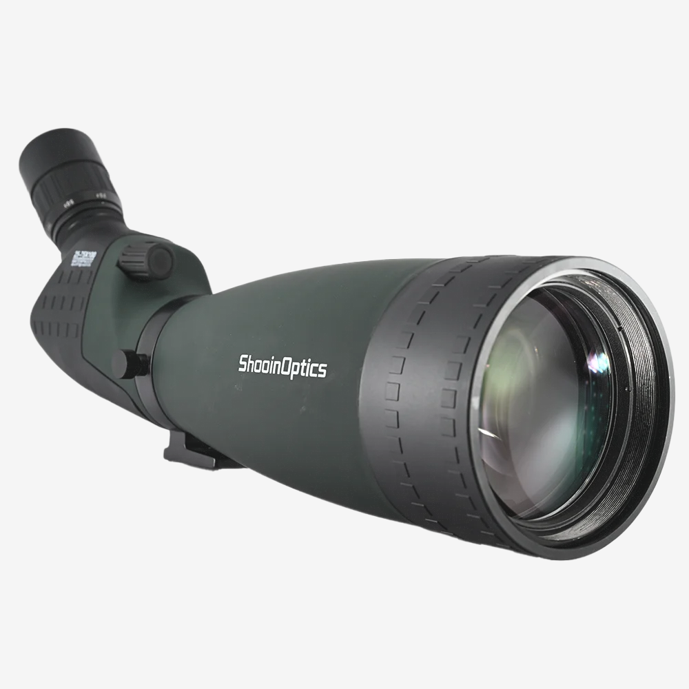 Longue-vue exotelos Shooin 20-60x80 HD verte avec objectif 80mm pour observation ornithologique et chasse
