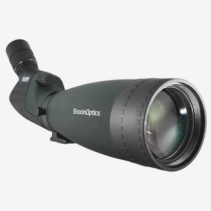 Longue-vue exotelos Shooin 20-60x80 HD verte avec objectif 80mm pour observation ornithologique et chasse