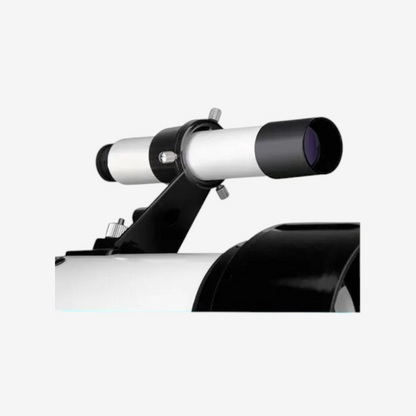 Lunette de visée 5x24 mm montée sur le télescope réfracteur SVBONY SV501P de la boutique exotelos