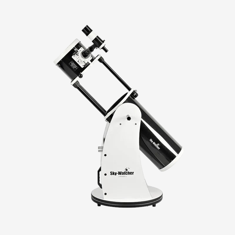 Télescope Dobsonien pliable Sky-Watcher 203mm de exotelos sur monture azimutale blanche pour observation astronomique