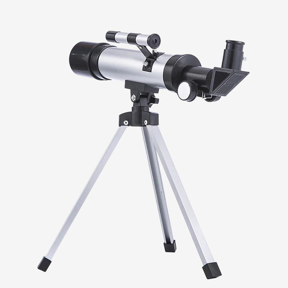 Télescope astronomique exotelos F36050 HD pour enfant avec trépied en aluminium et accessoires d'observation