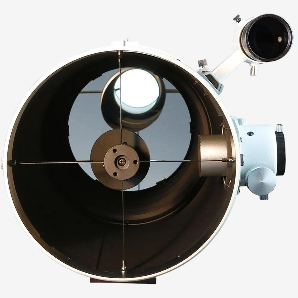 Télescope Newton Skywatcher Cinda 250mm avec miroir primaire et chercheur, vendu par exotelos
