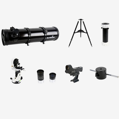 Kit télescope Skywatcher AZ-EQ Avant 130P exotelos incluant tube newtonien, monture hybride et accessoires